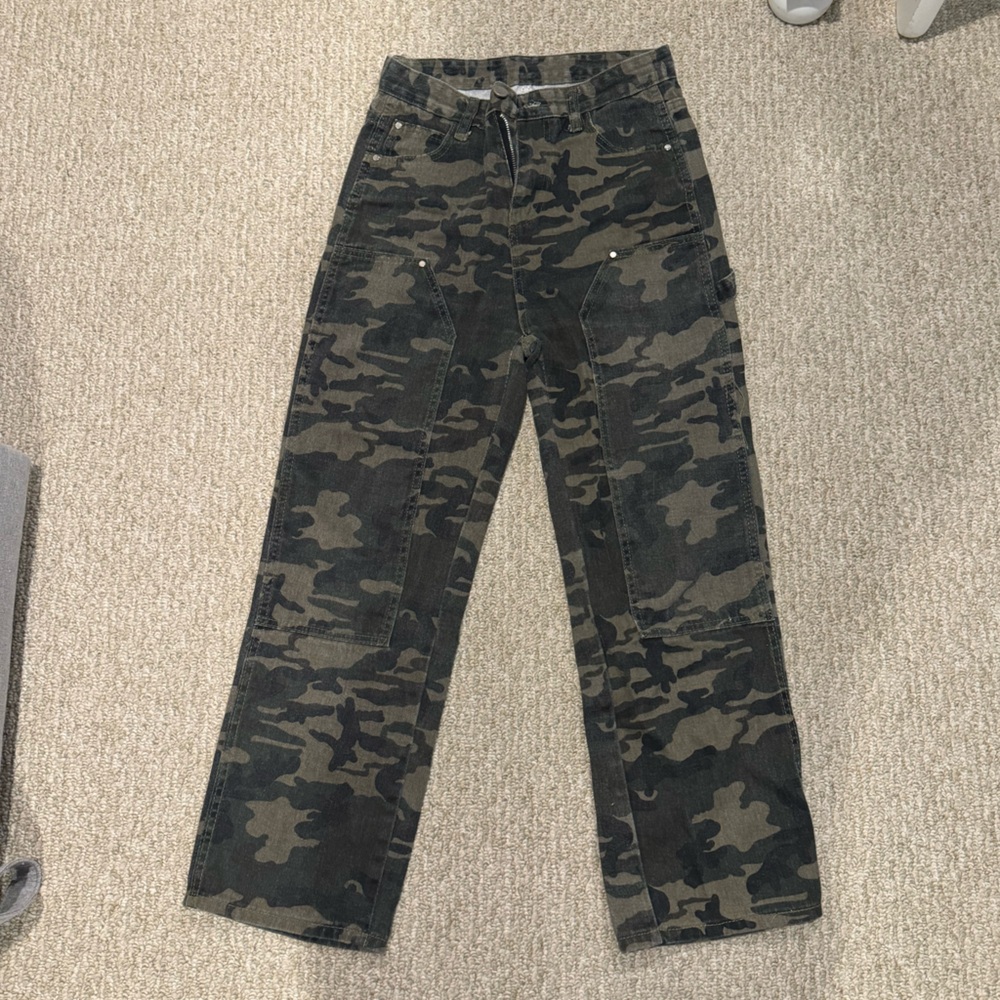 Camouflage Baggy Cargo Fashion Jeans